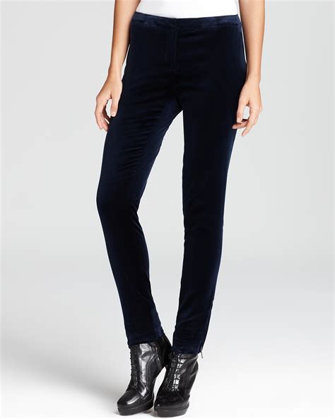 burberry london velvet skinny pants|burberry trousers for women.